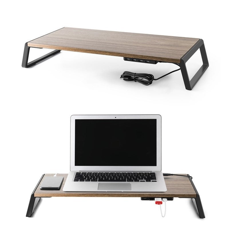 UPERGO ID-20U Height Adjustable Wooden Standing Desk With 4 USB Ports For Laptops & Monitors UPERGO ID-20U Height Adjustable Wooden Standing Desk With 4 USB Ports For Laptops & Monitors